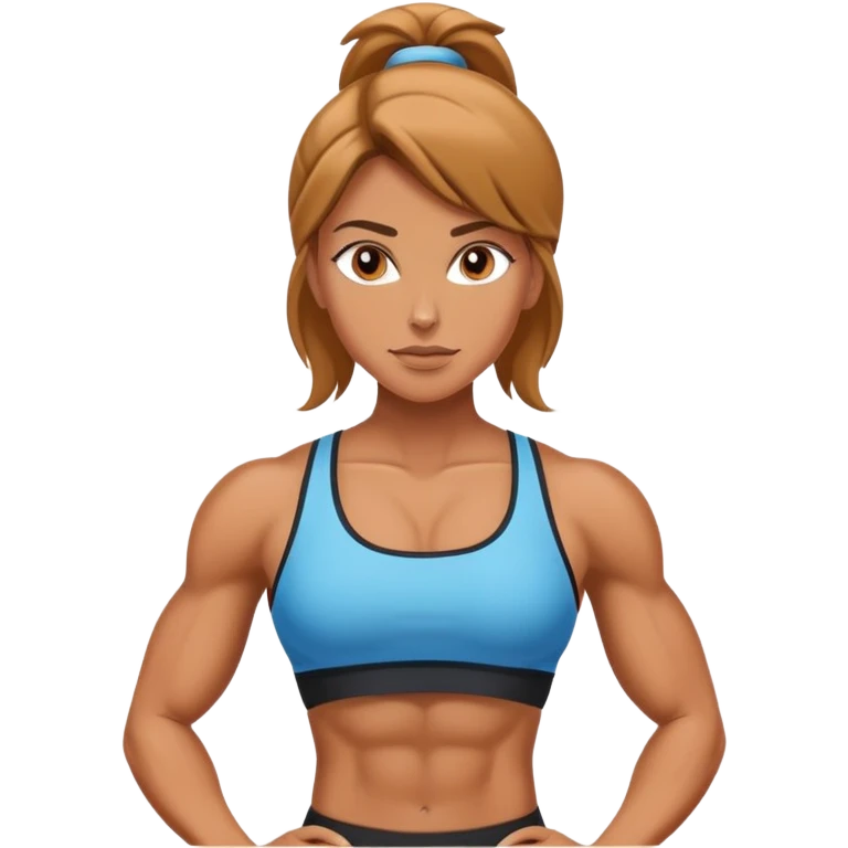 Gym women  emoji