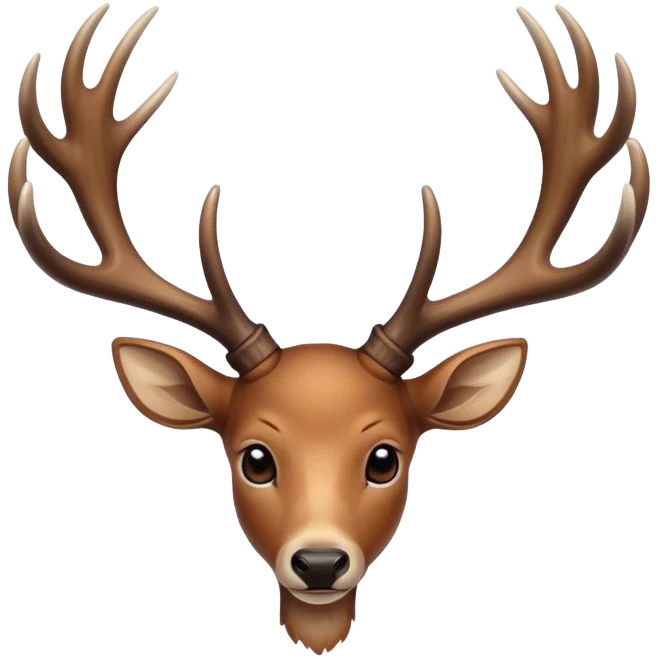 Deer antler emoji