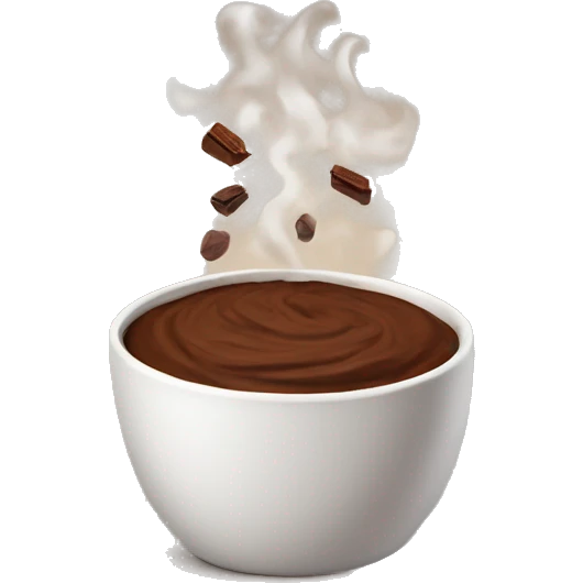 Cup full of cacao emoji