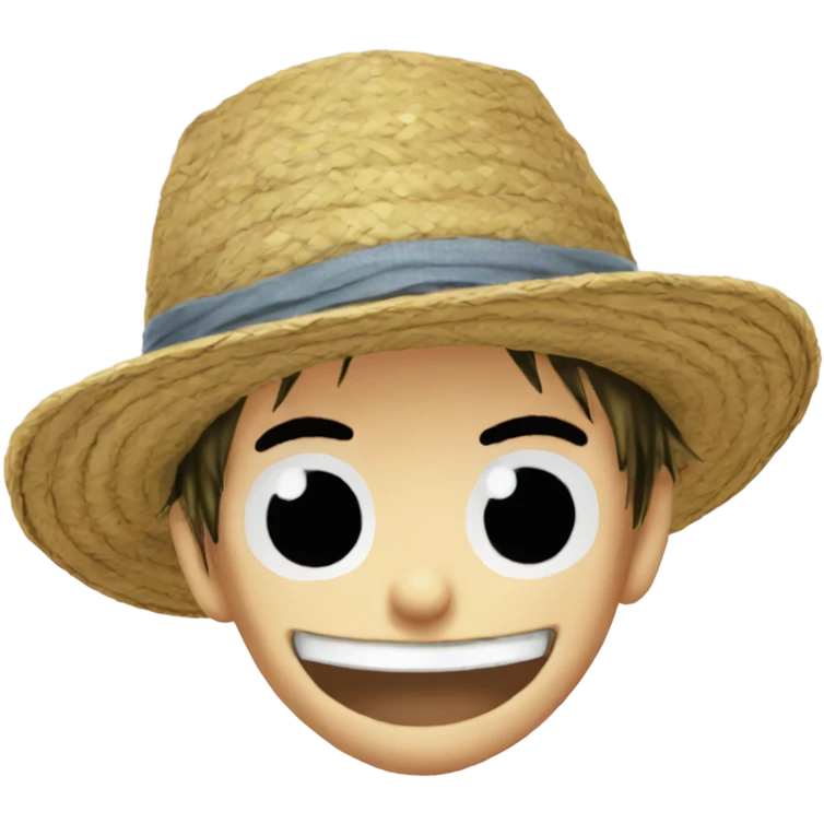 Strawhat Luffy emoji