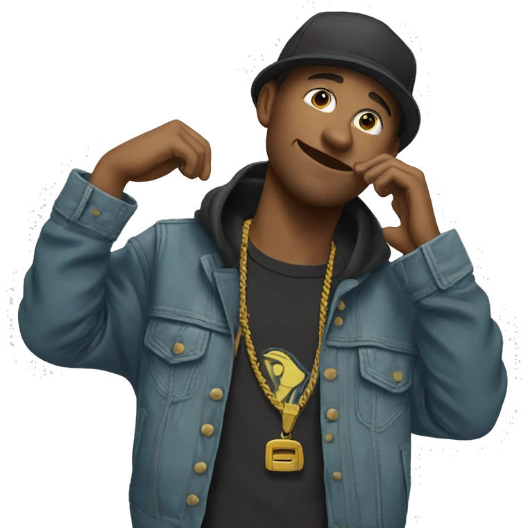 Rappeur Werenoi  emoji