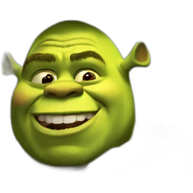 Shrek in his car emoji