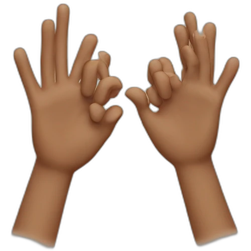 Handclap with friend emoji