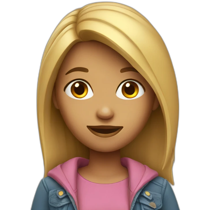 3d girl emoji