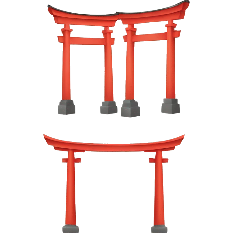 torii gates emoji