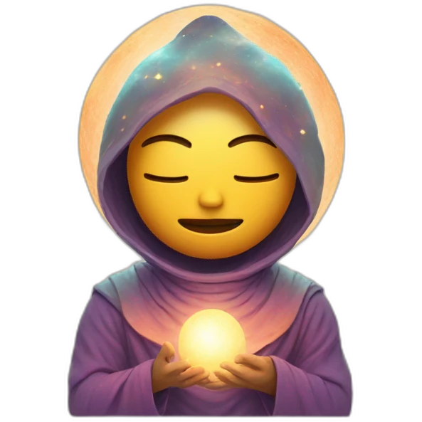 Cosmic méditation  emoji
