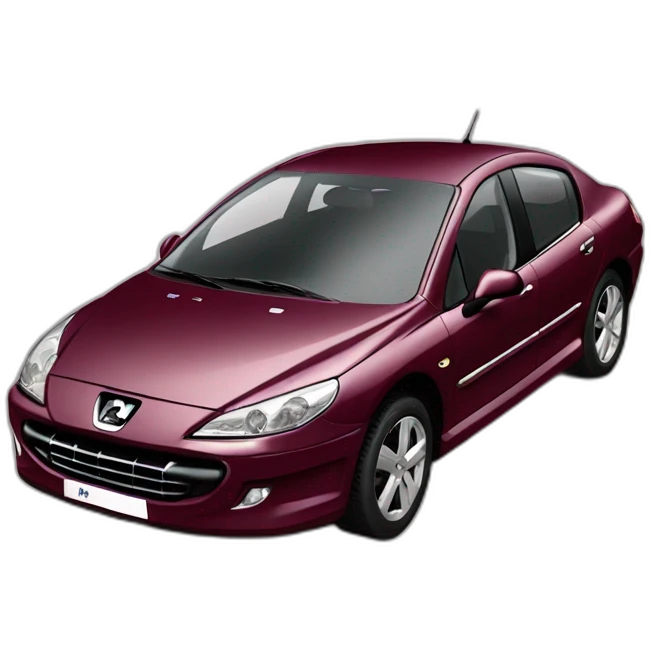 Peugeot 407 couleur bordeaux emoji
