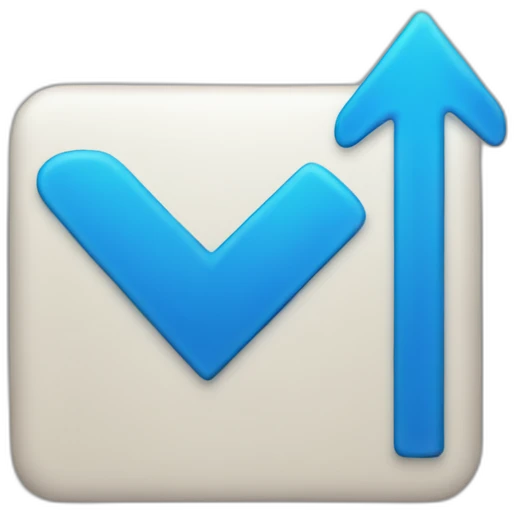 blue check mark icon emoji