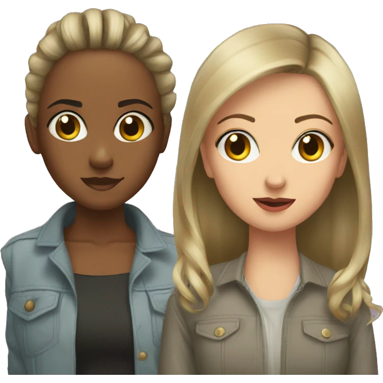 Nikita and Dasha emoji