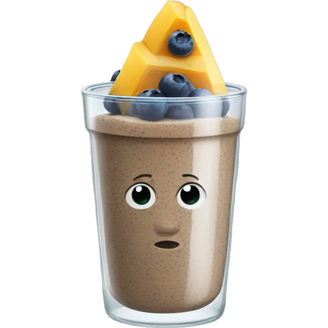 chia pudding  emoji