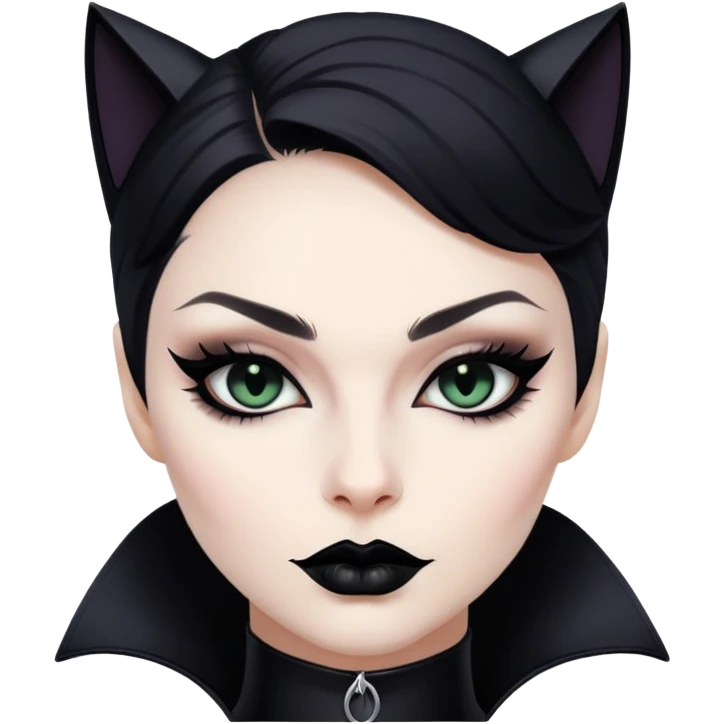 Catwoman face emoji