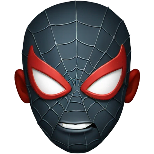 punk spider man emoji