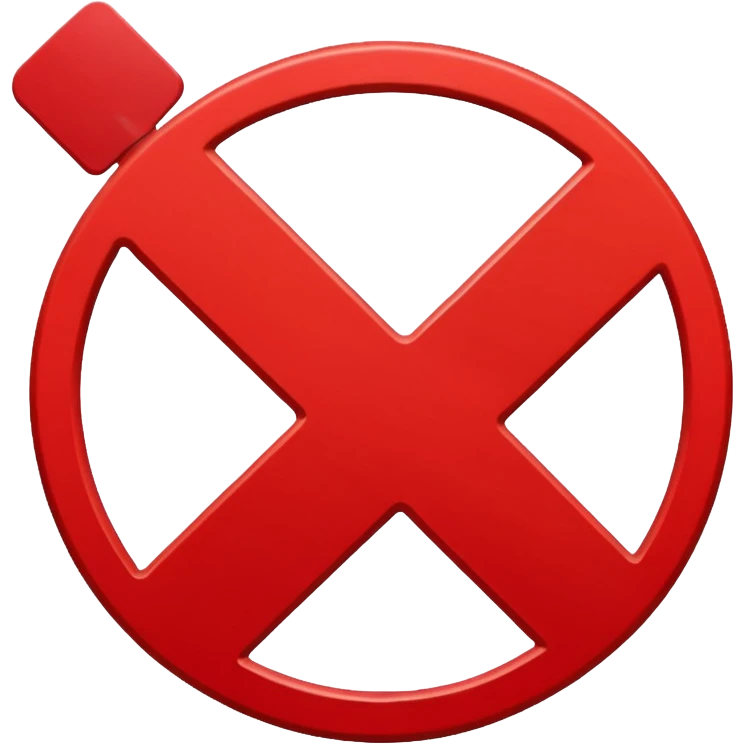 Hazme un emoji que tenga un símbolo de proivido gordas  emoji