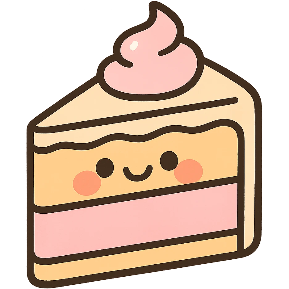 slice of cake emoji