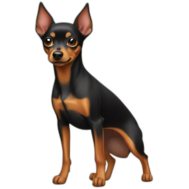 Miniature pinscher emoji