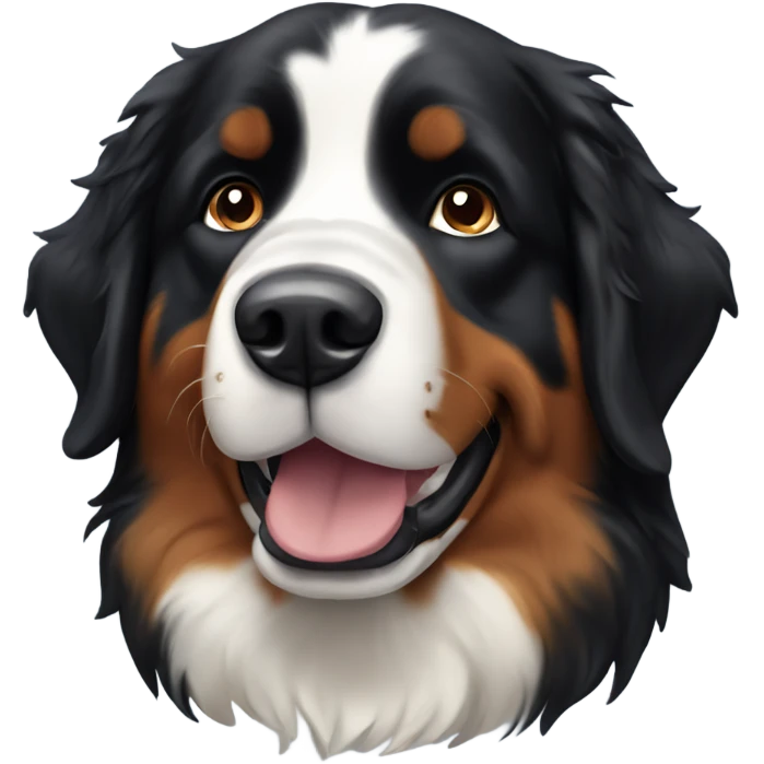 Bernese mountain dog  emoji