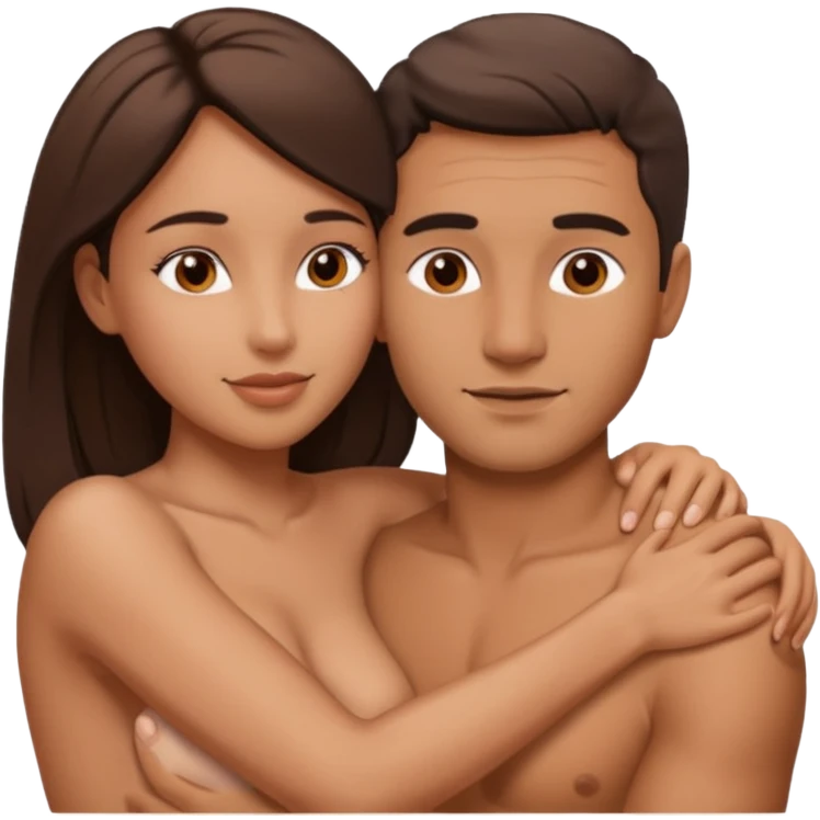 naked man fucks naked woman. Botha of them are completely naked. show Details emoji