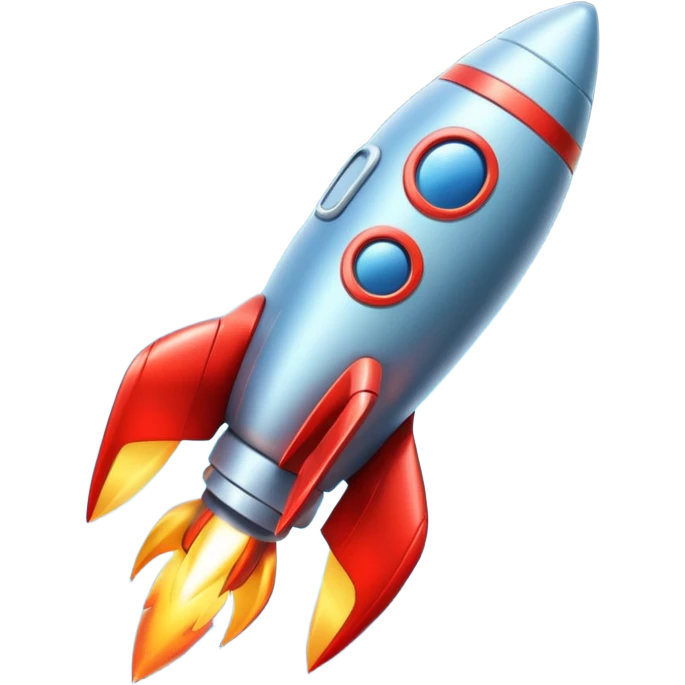 cool space emoji, rocket ship, stars emoji