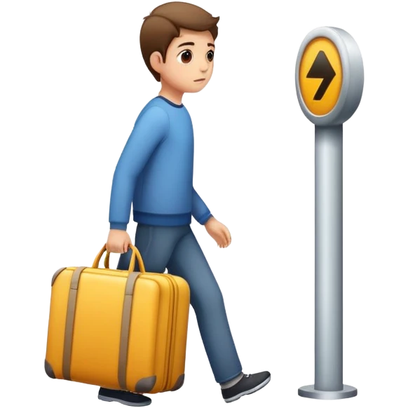 Arriving early  emoji