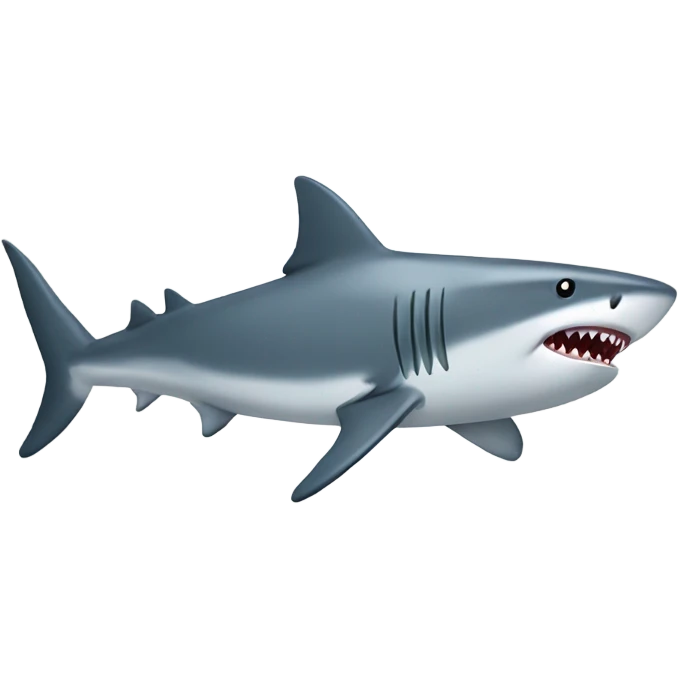 Shark bait emoji