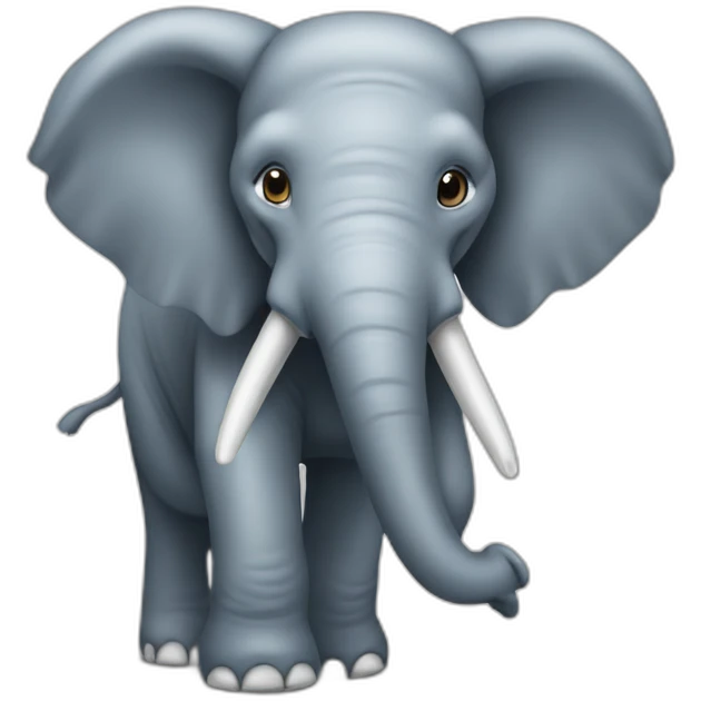 Elefant raucht emoji