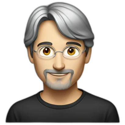 Steve jobs young emoji