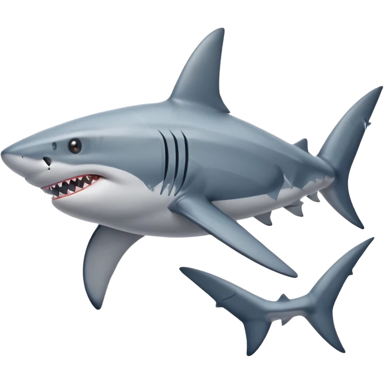 shark with nike shoes emoji