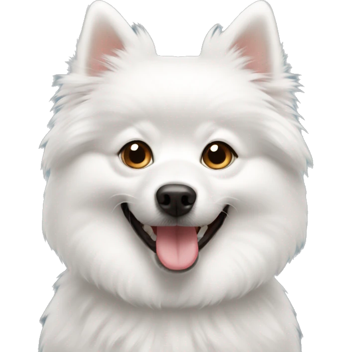white spitz emoji