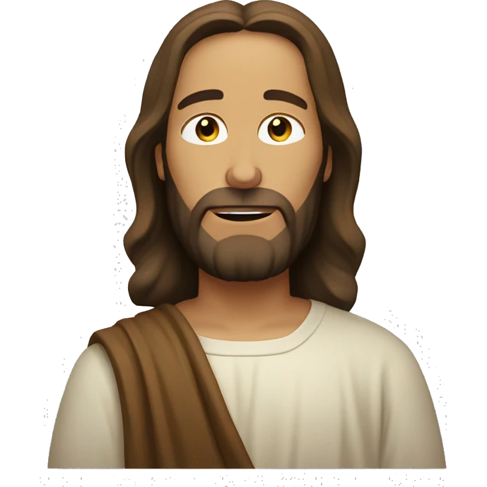 jesus christ pray emoji