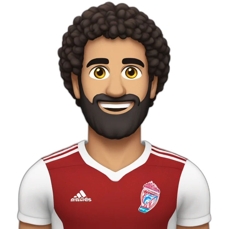 Mohammed Salah cerly hear emoji