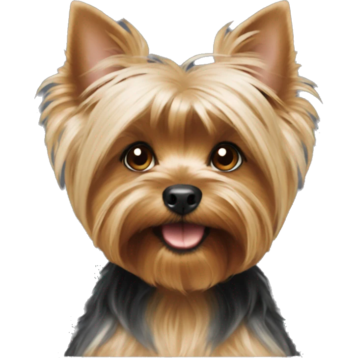 2 Yorkshire terriers  emoji