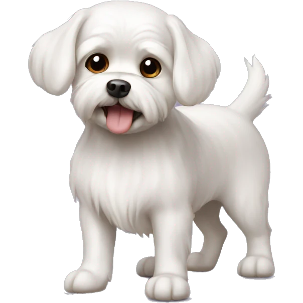 Malteser dog emoji