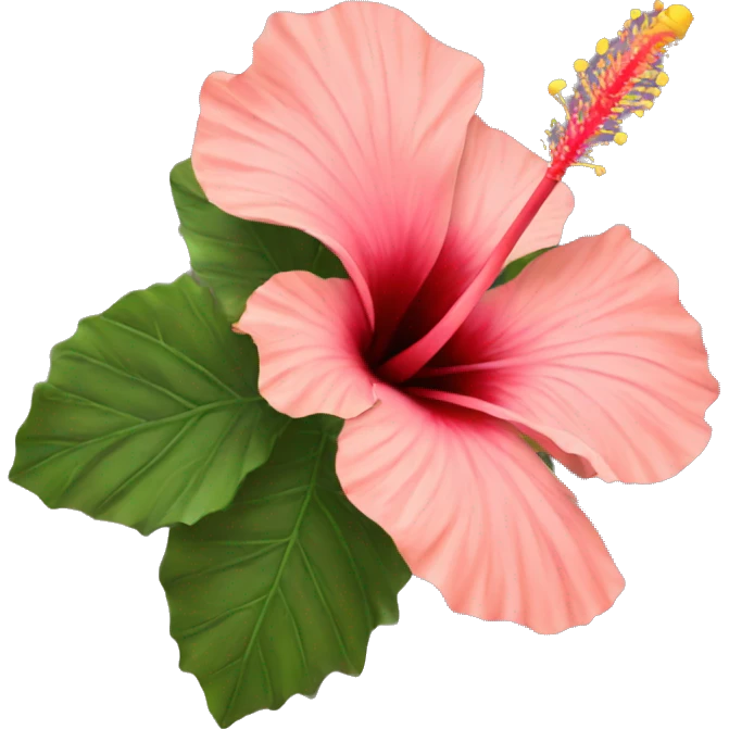 hibiscus  emoji