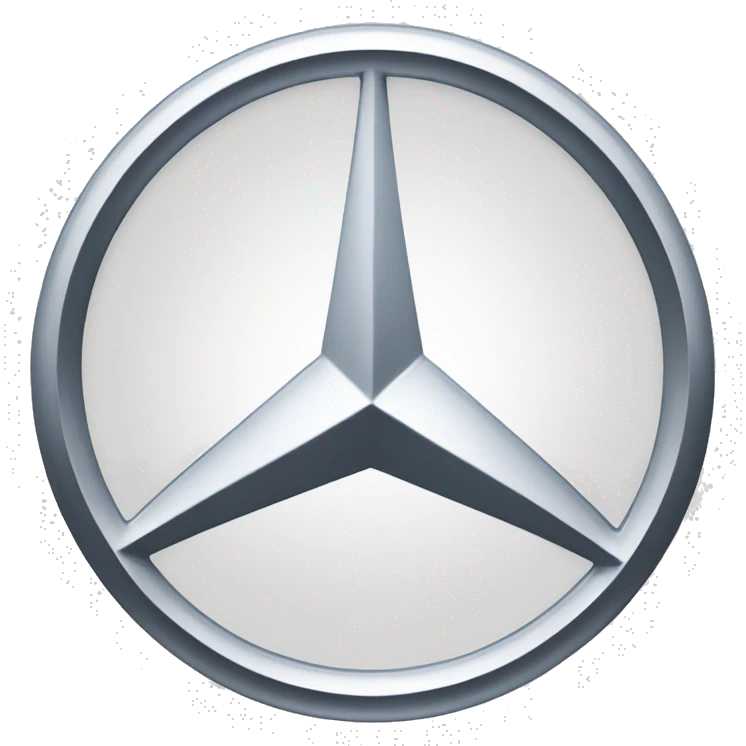 Mercedes benz logo emoji