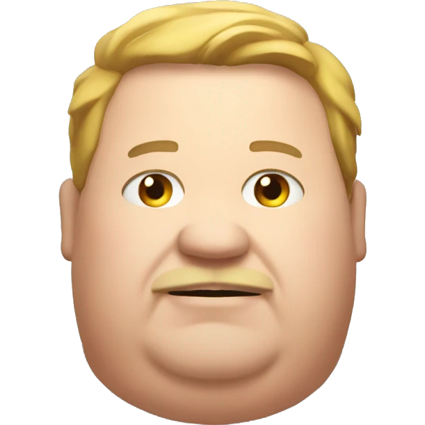 Fat man emoji
