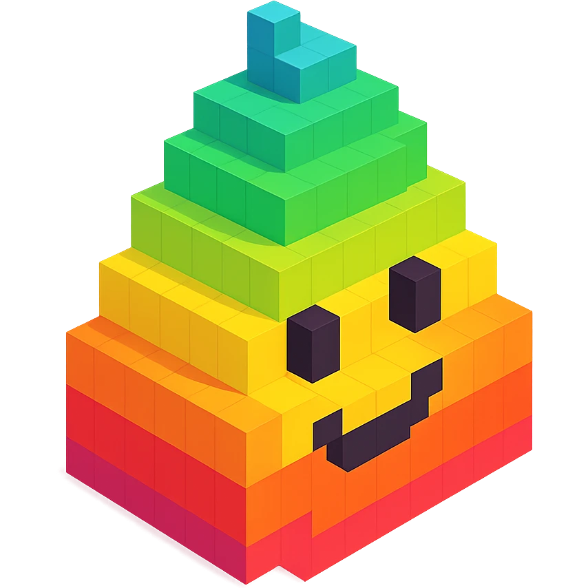 Poo rainbow  emoji
