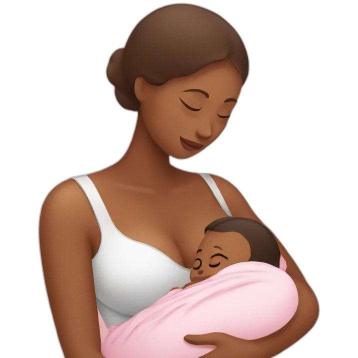 breast feeding emoji