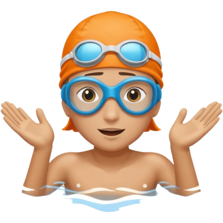 swimmer  in swimming pose emoji