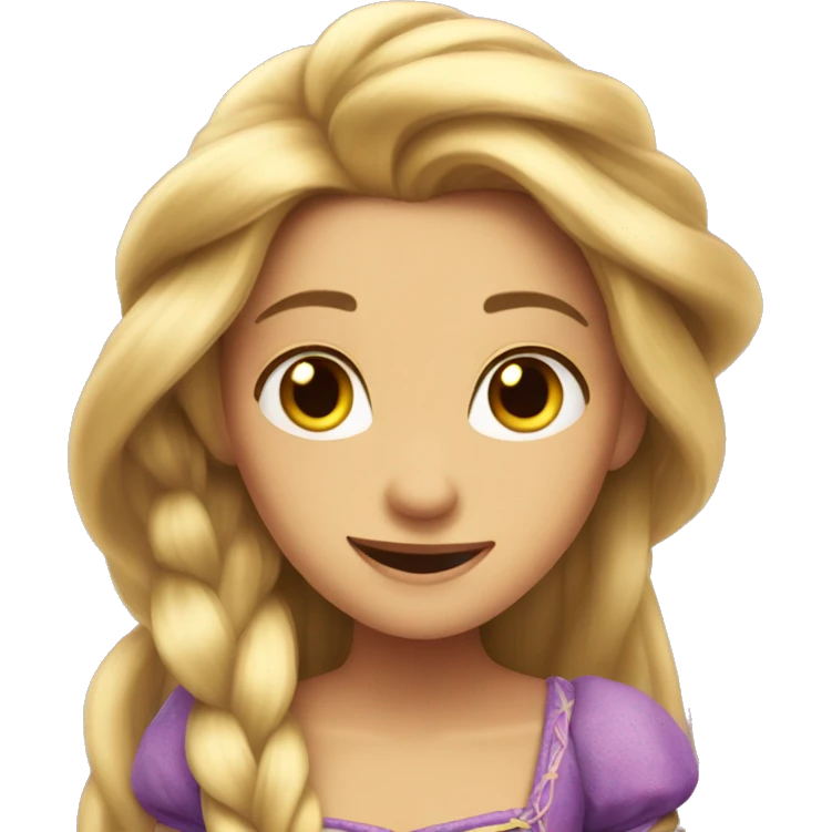 Rapunzel emoji