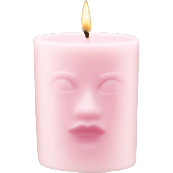 Light pink dior candle emoji