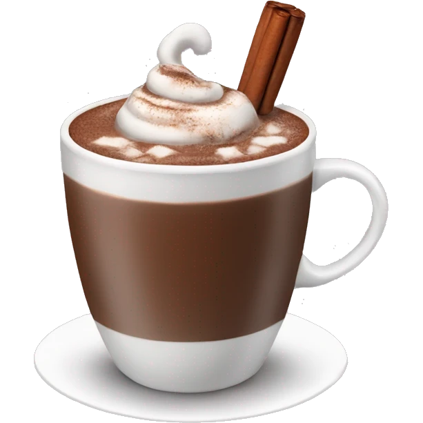 hot chocolate emoji