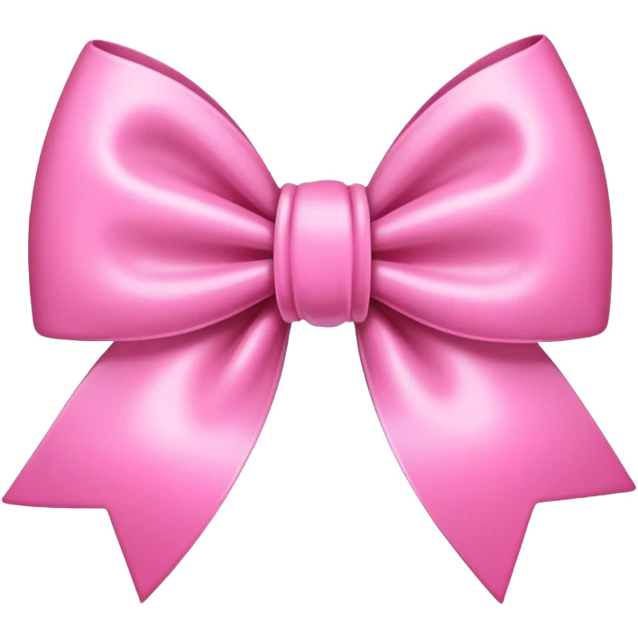 Pink pretty bow emoji