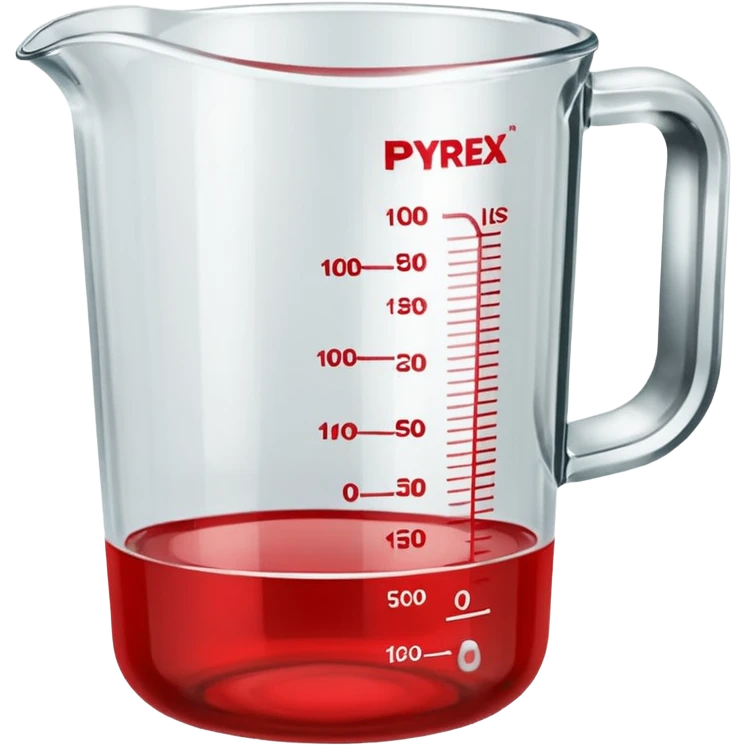 Pyrex measuring cup emoji