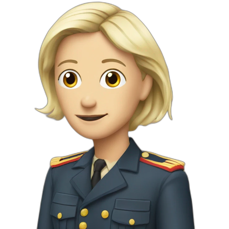 Marine lepen emoji