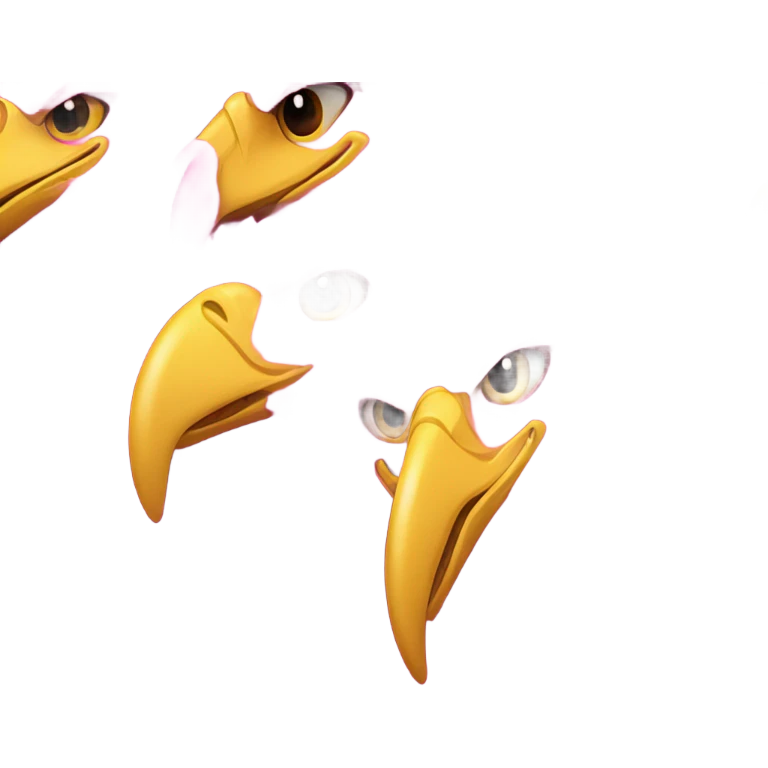 pink eagle emoji