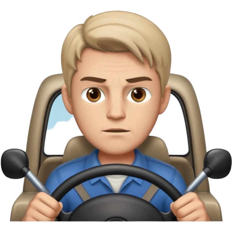 leon conduciendo emoji