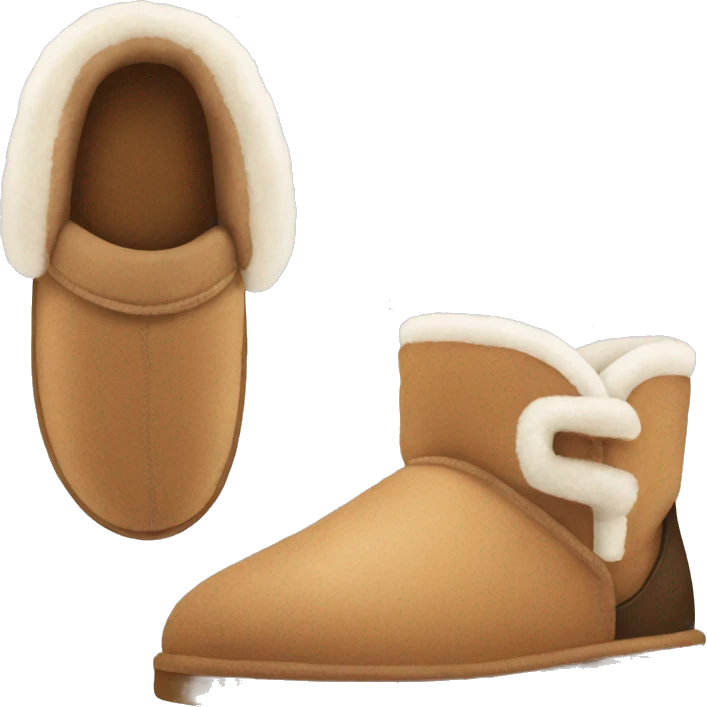 UGG slippers  emoji