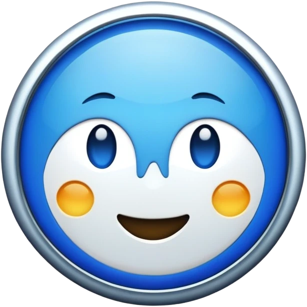 Badge bleu compte approuvé  emoji