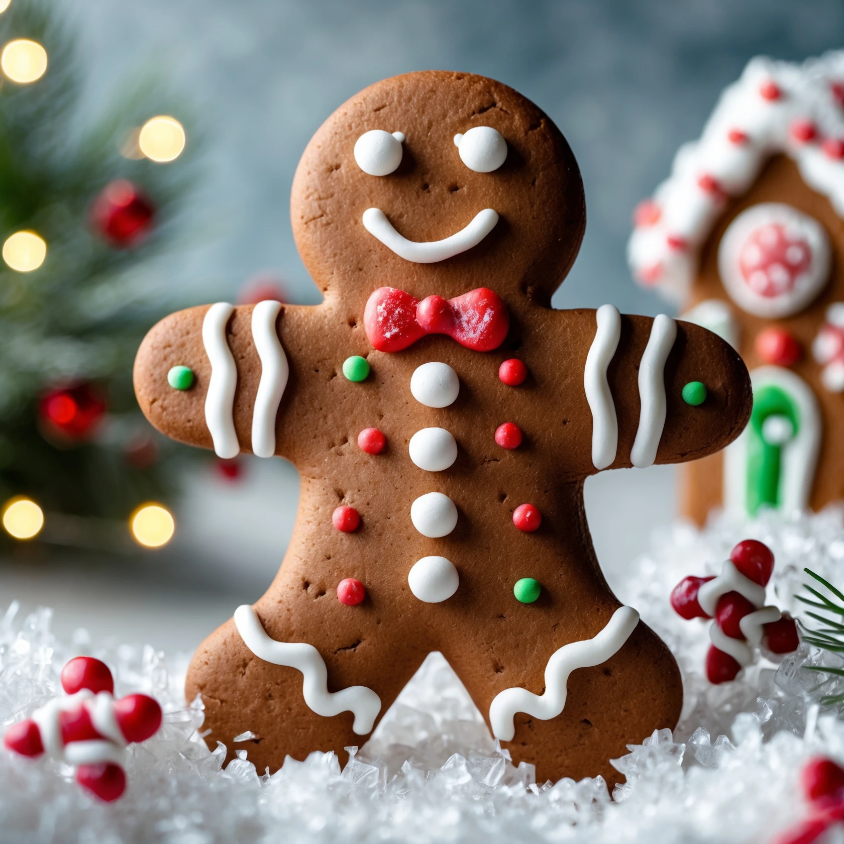 gingerbread man emoji