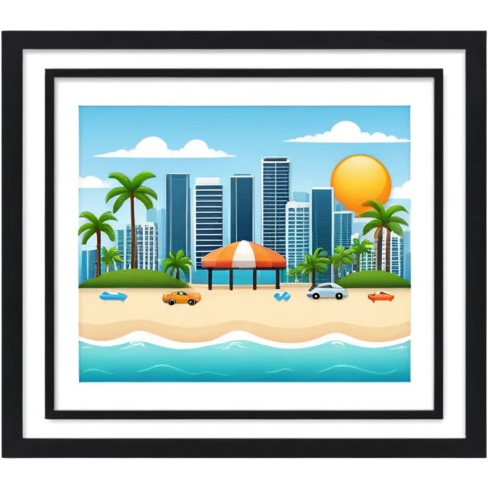 Miami emoji